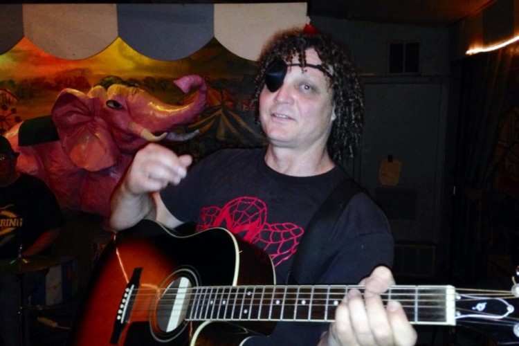 Brett Reeves at Carousel Lounge. Austin Texas 10-14